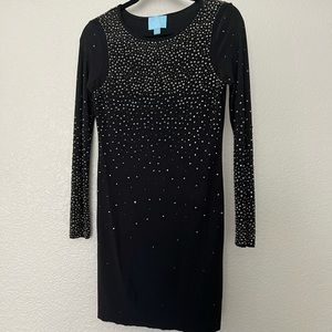 CeCe XS black holiday dress